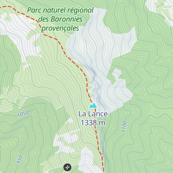 Map of Rocher Garaux