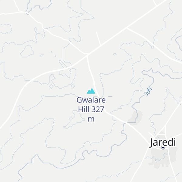Map of Gwalare Hill