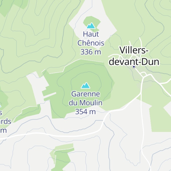 Map of Garenne du Moulin