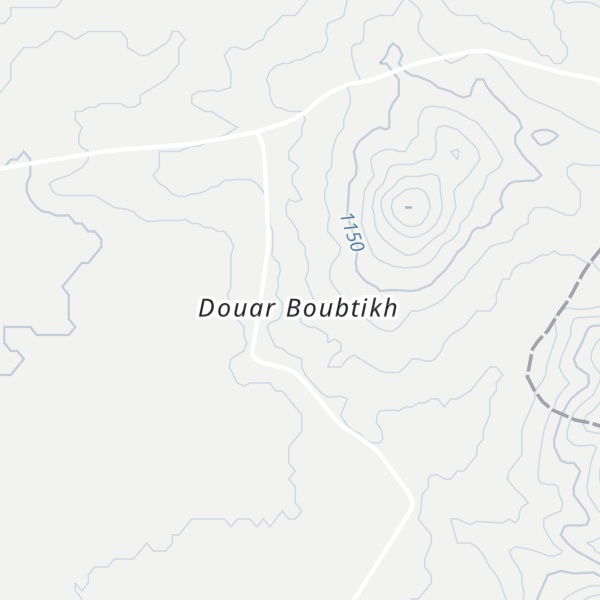 Map of Djebel Taamelt