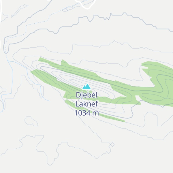 Map of Djebel Laknef