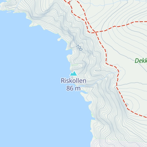 Map of Riskollen