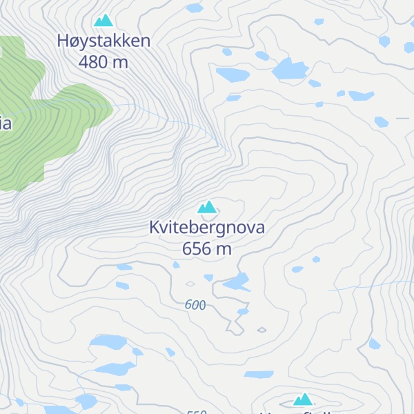Map of Kvitebergnova