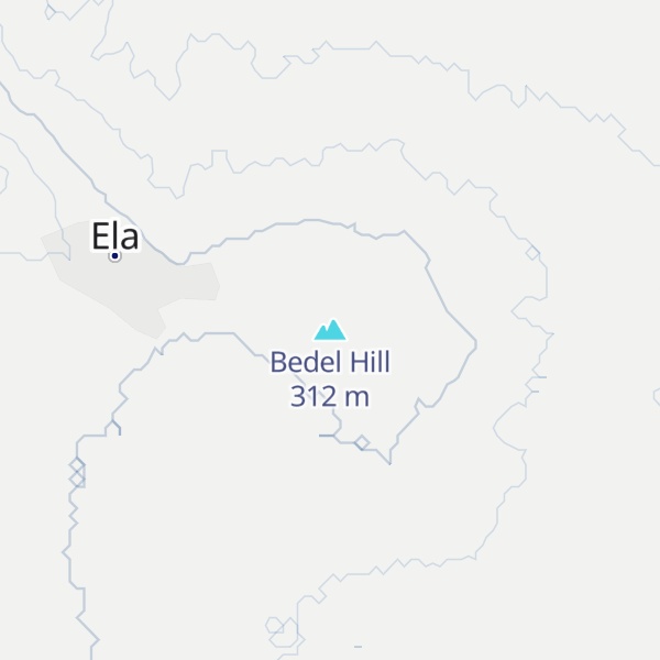 Map of Bedel Hill