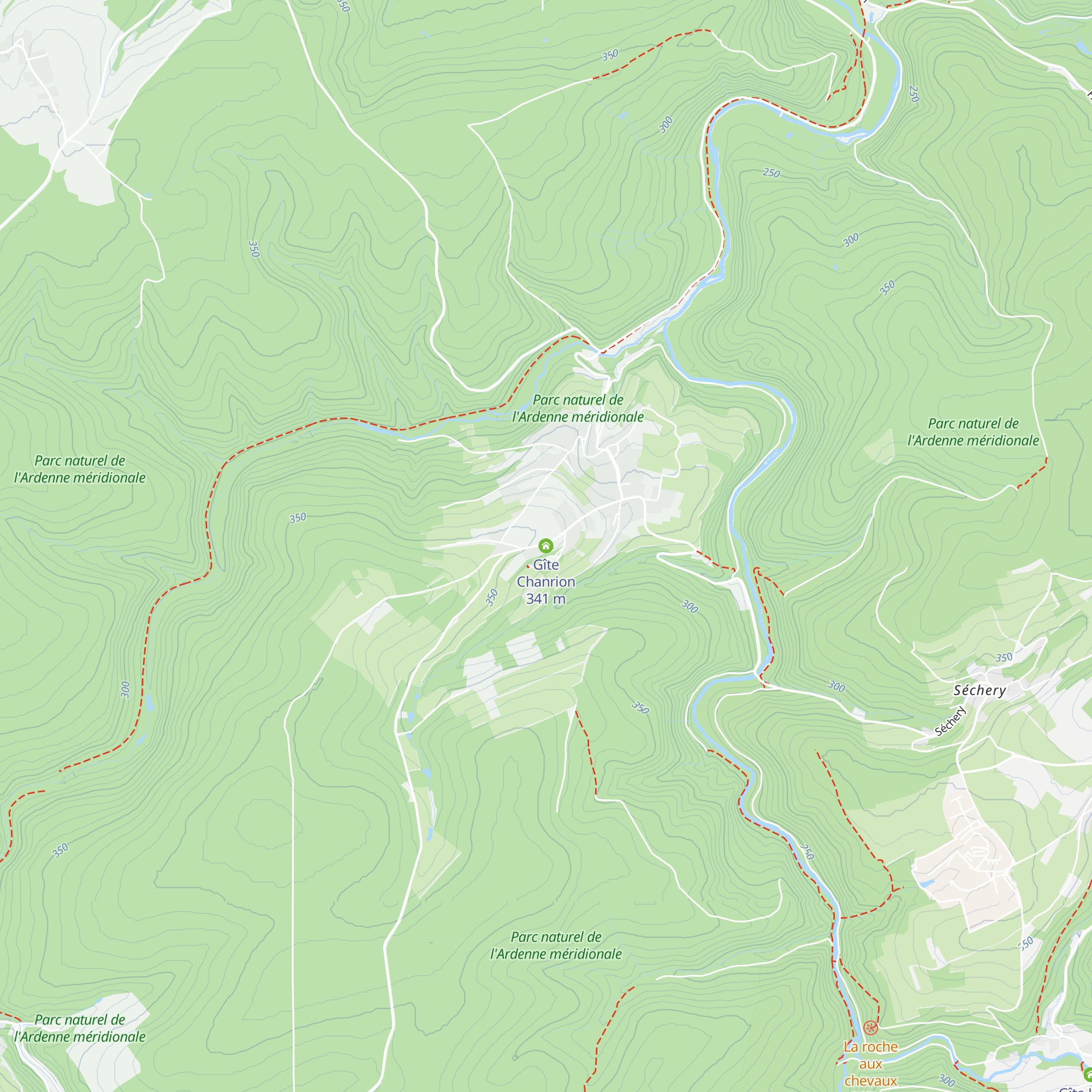 Gîte Chanrion map