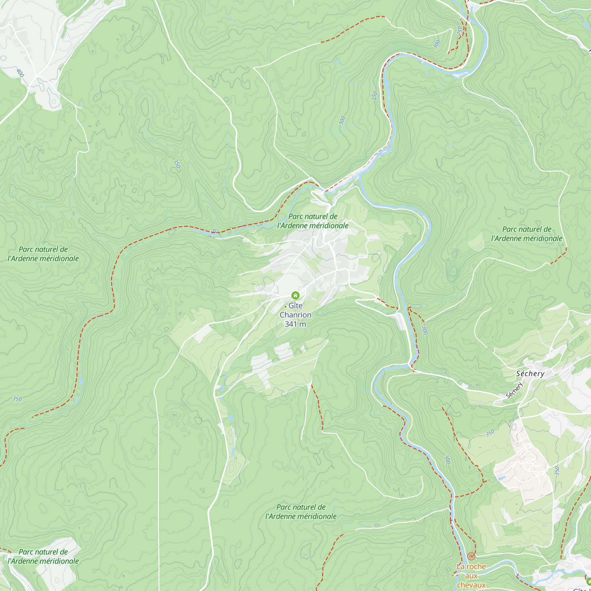 Gîte Chanrion map