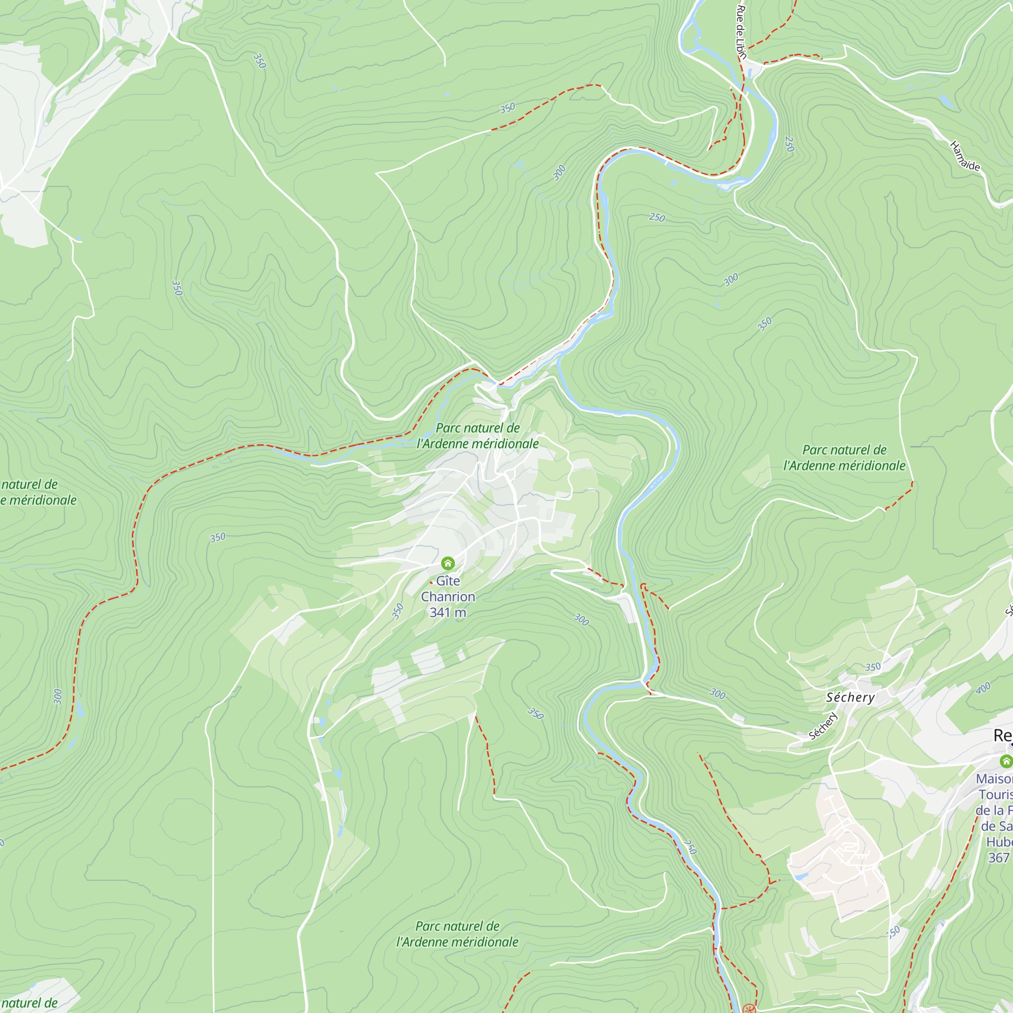 Gîte Kaleo Daverdisse map