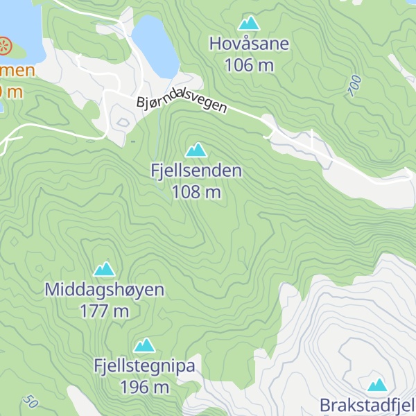 Map of Rundefjellet