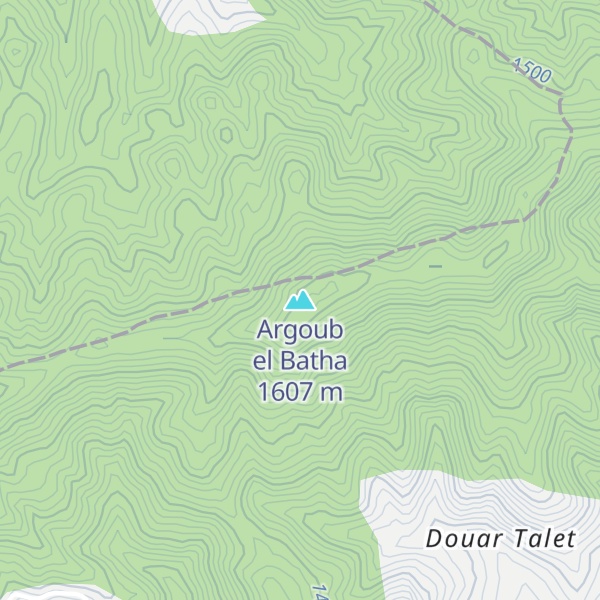 Map of Argoub el Batha