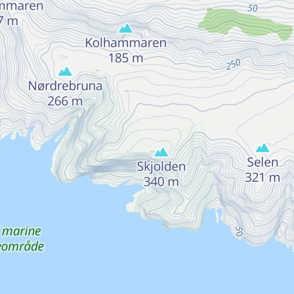 Map of Nonshornet