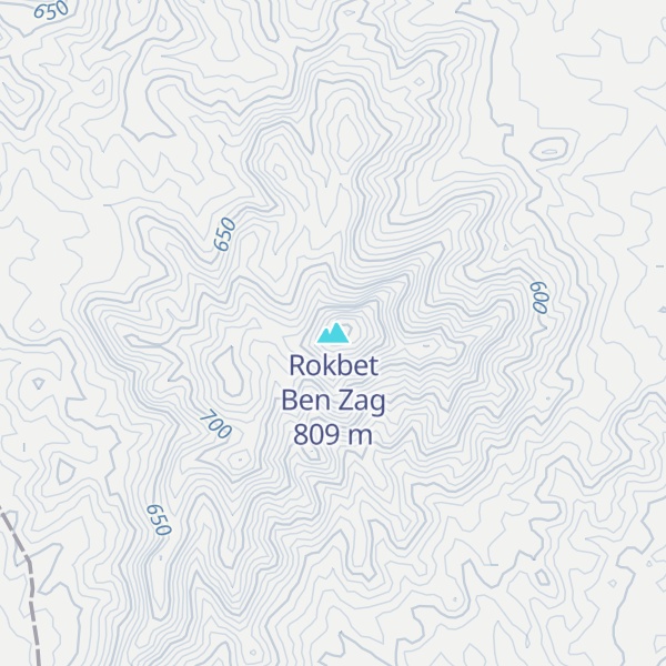 Map of Rokbet Ben Zag
