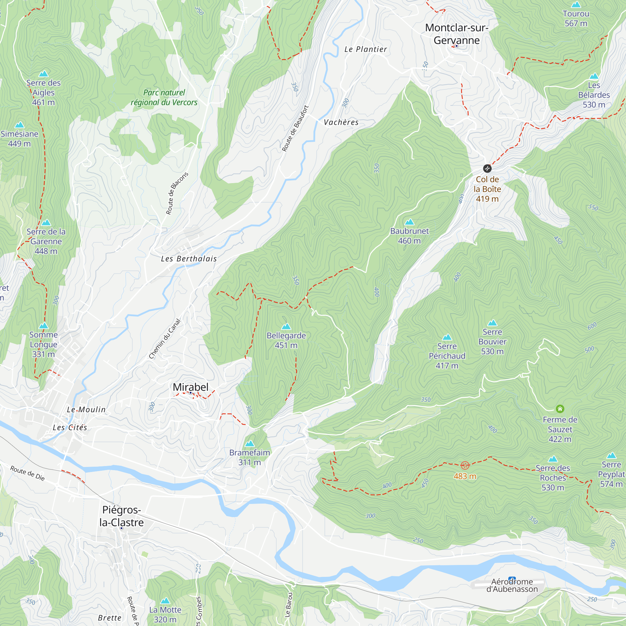 L'Armurier map