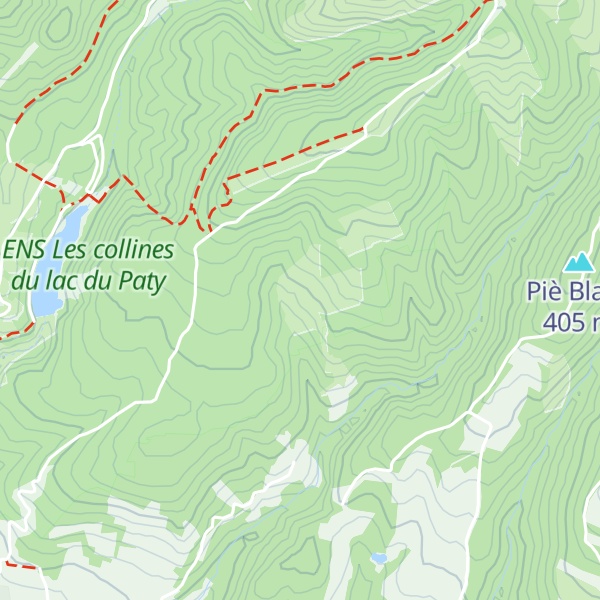 Map of Canto Rigau