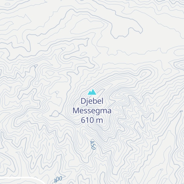 Map of Djebel Messegma
