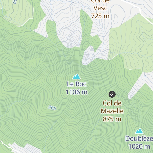 Map of Le Roc