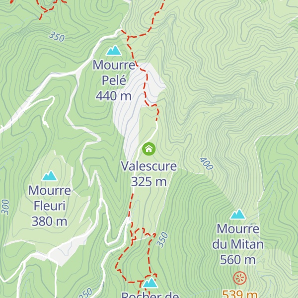 Map of Valescure