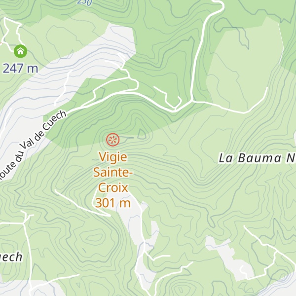 Map of Abbaye de Sainte-Croix