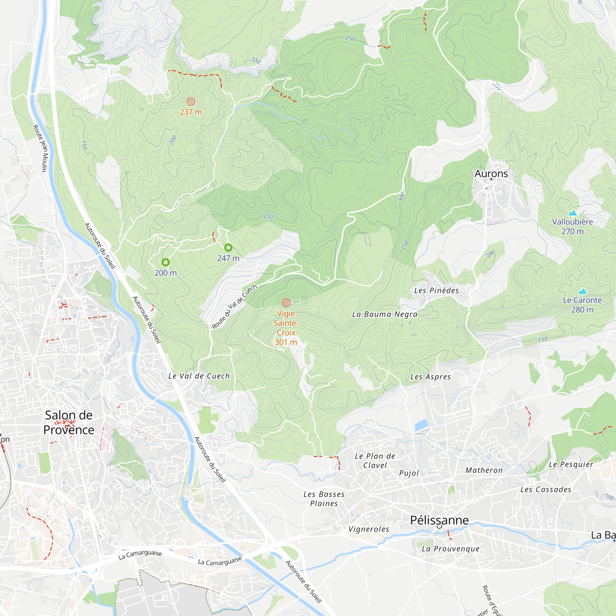 Abbaye de Sainte-Croix map