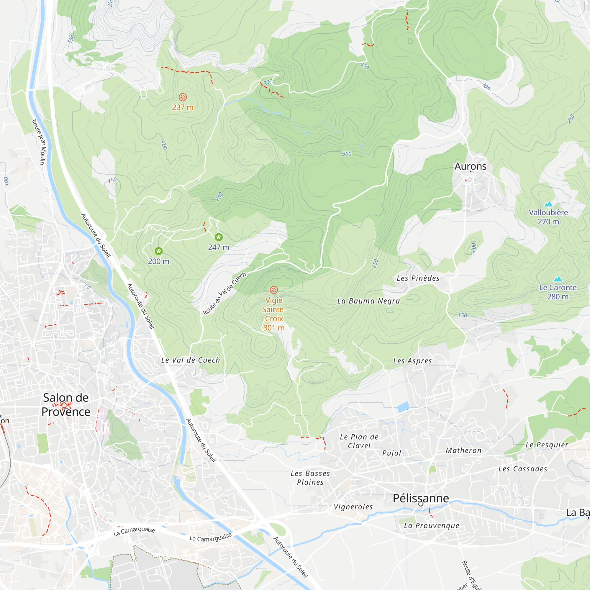 Abbaye de Sainte-Croix map