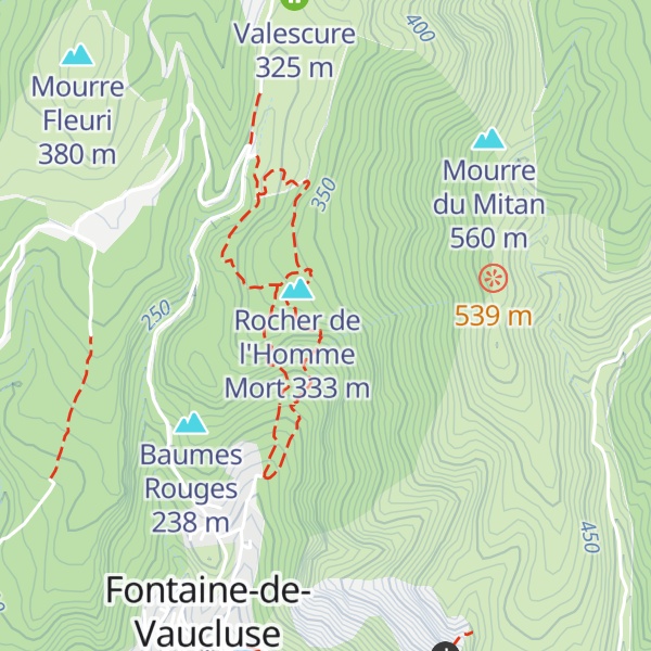 Map of Borie