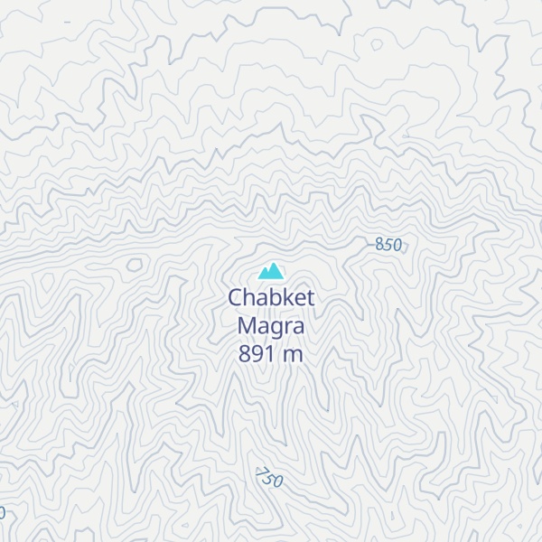 Map of Chabket Magra