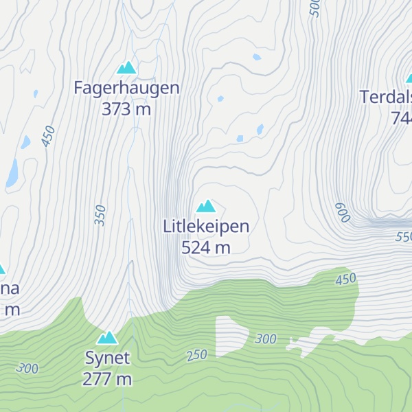 Map of Litlekeipen