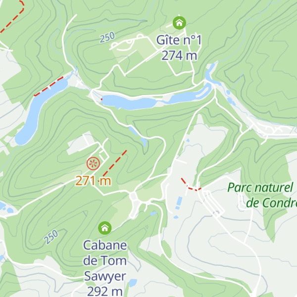 Map of Cabane du Hobbit