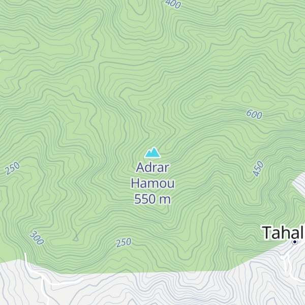Map of Adrar Hamou