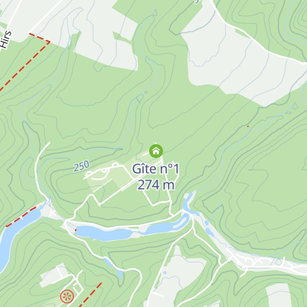 Map of Gîte n°2