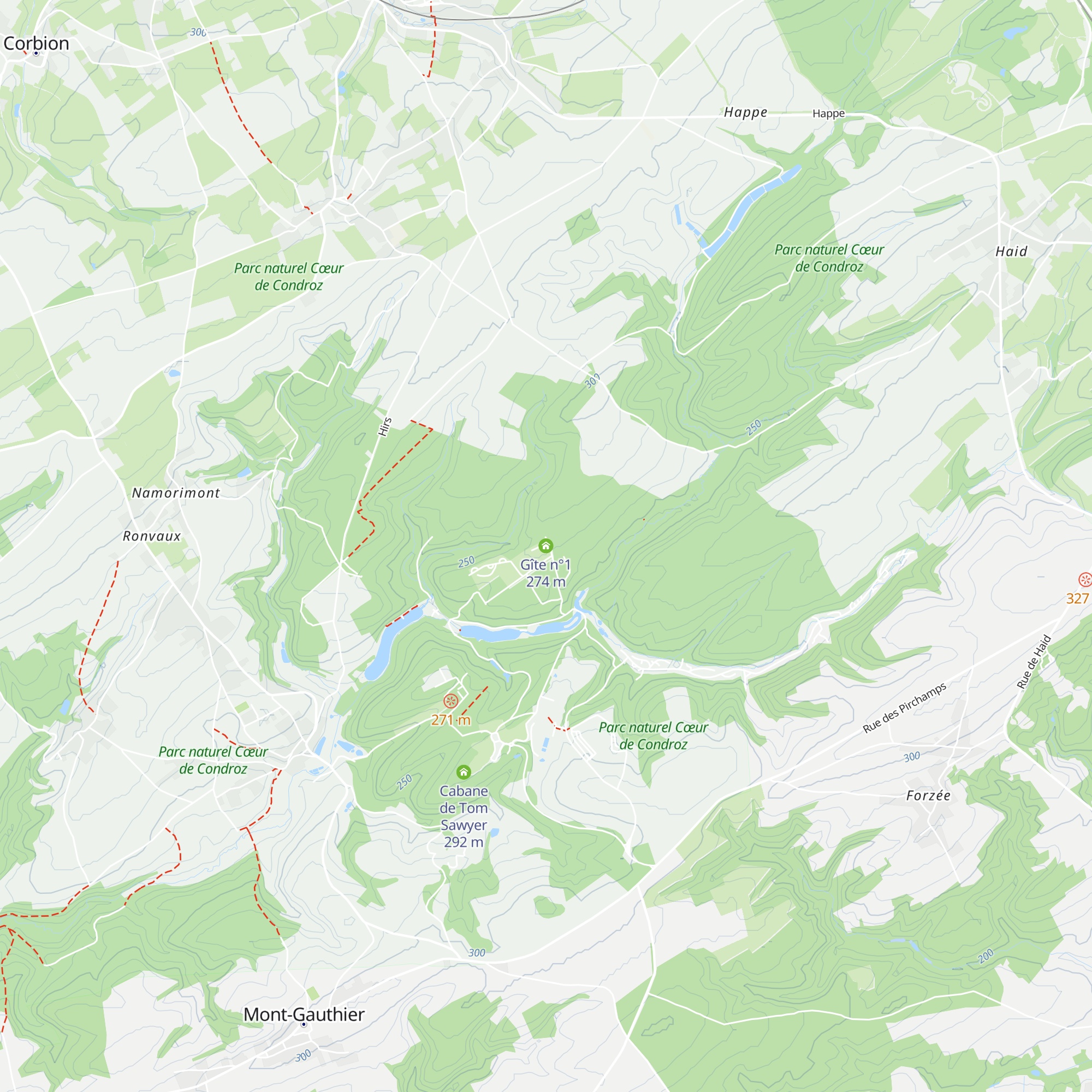 Gîte n°1 map