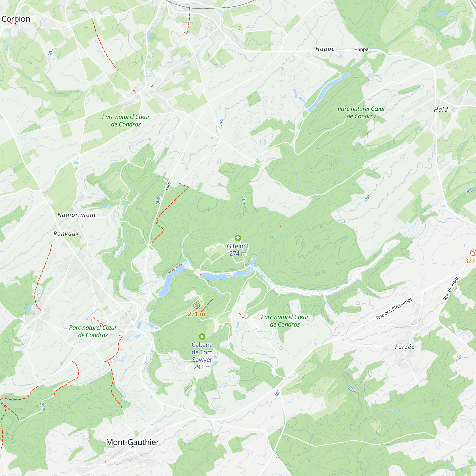 Gîte n°1 map