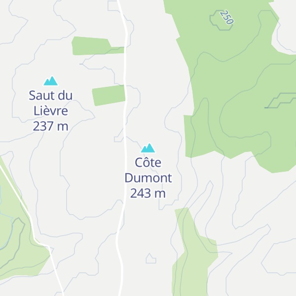 Map of Côte Dumont