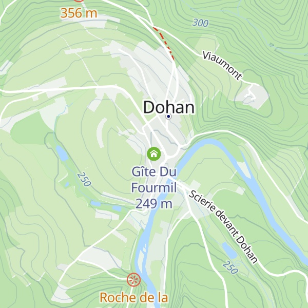 Map of Gîte Du Fourmil