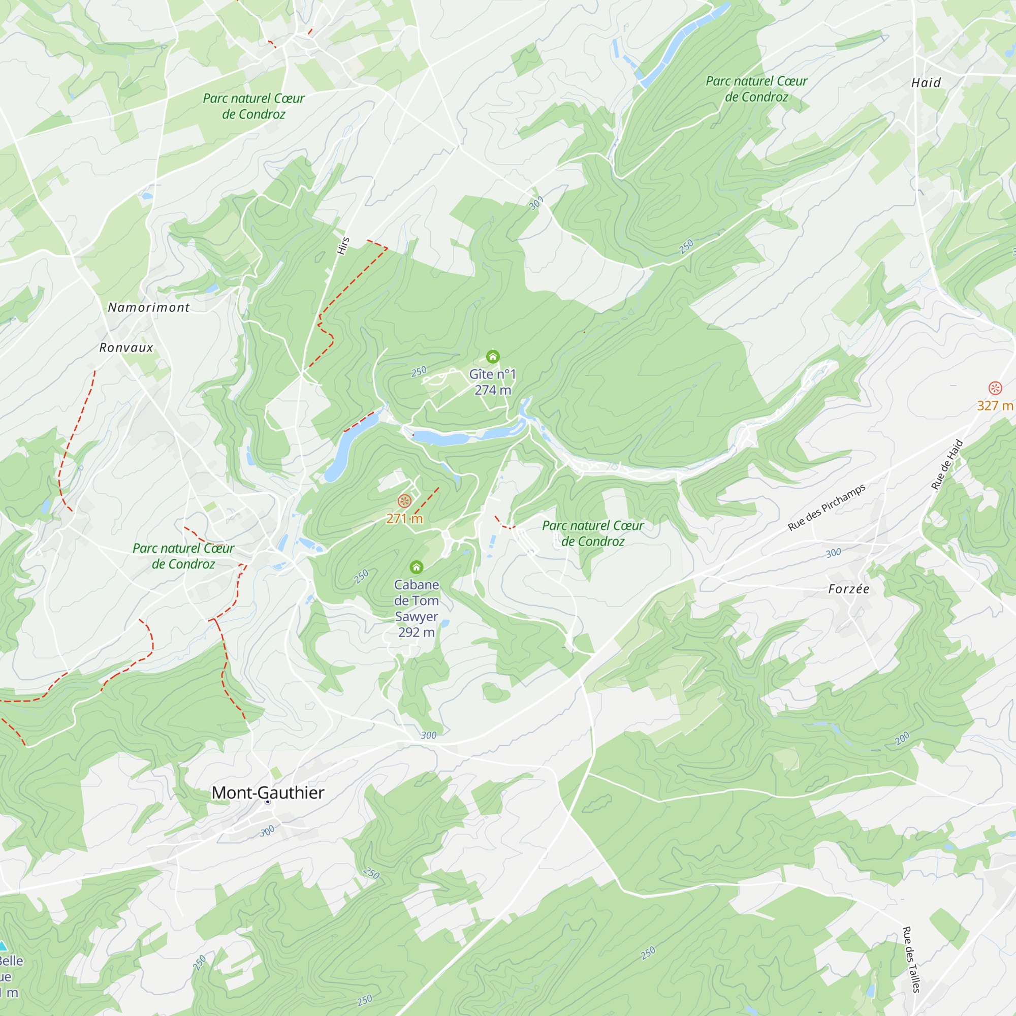 Cabane perchée "Kazanou" map