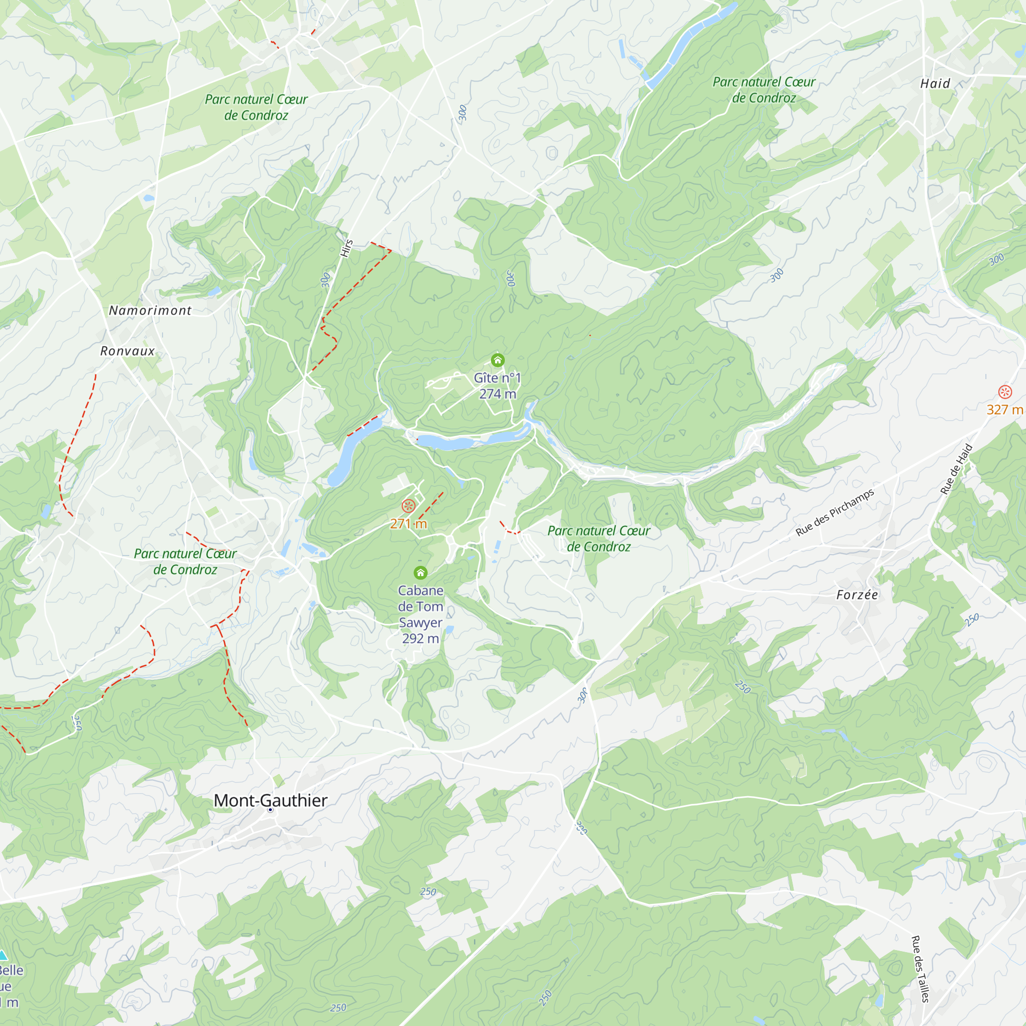 Cabane perchée "Kazanou" map
