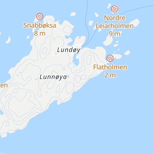 Map of Vågarhaugen