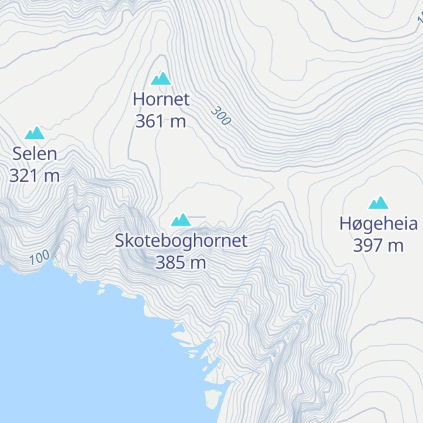 Map of Skotebogen