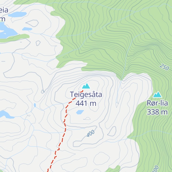Map of Teigesåta