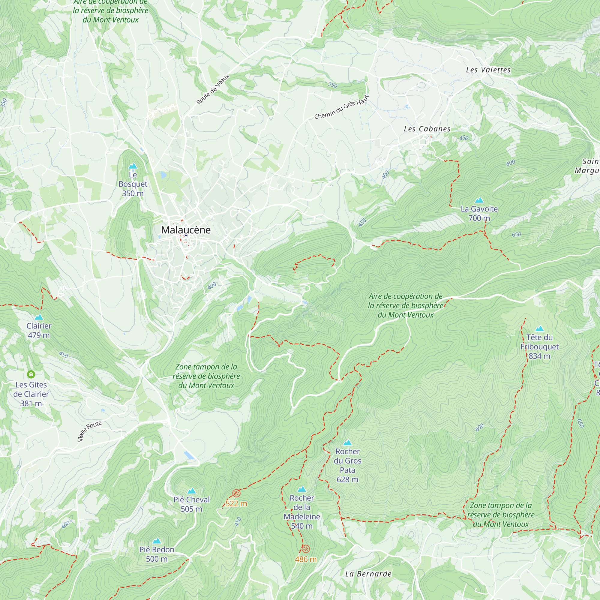 La source du Grozeau map