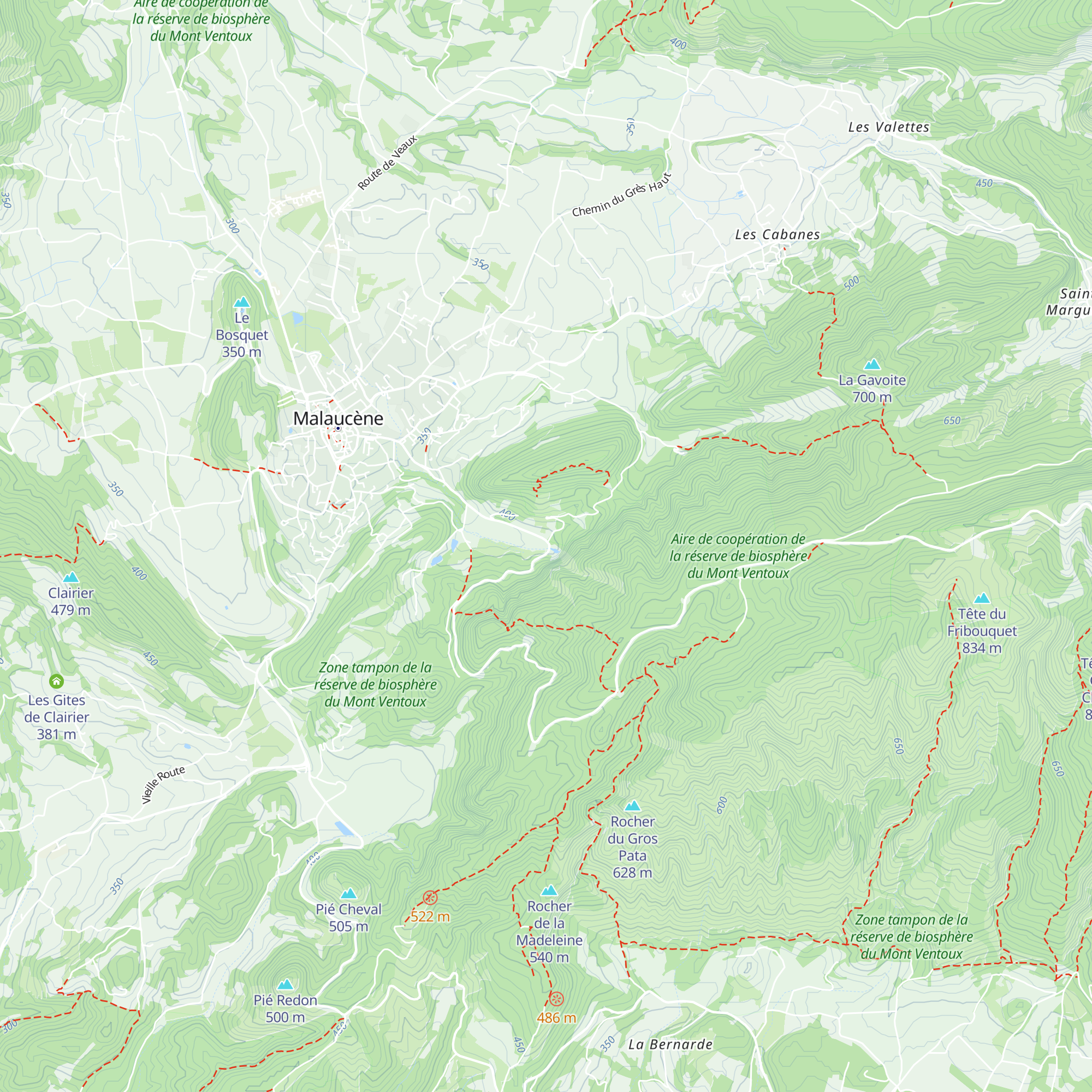 La source du Grozeau map