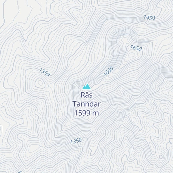 Map of Râs Tanndar