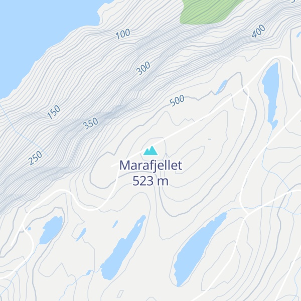 Map of Marafjellet