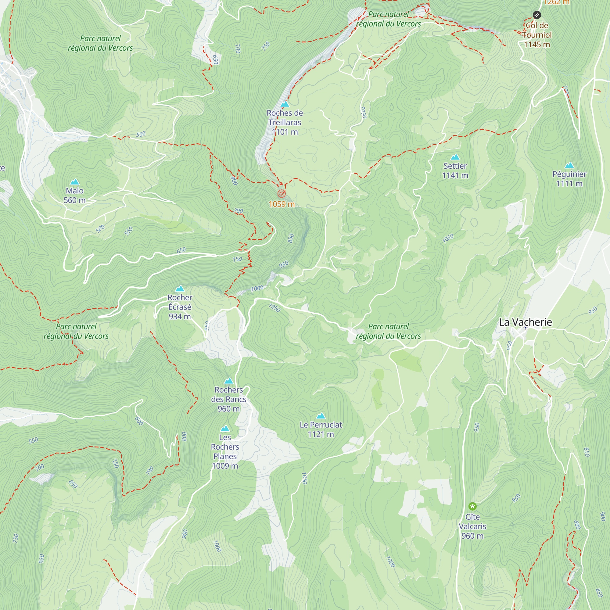 La Grange map