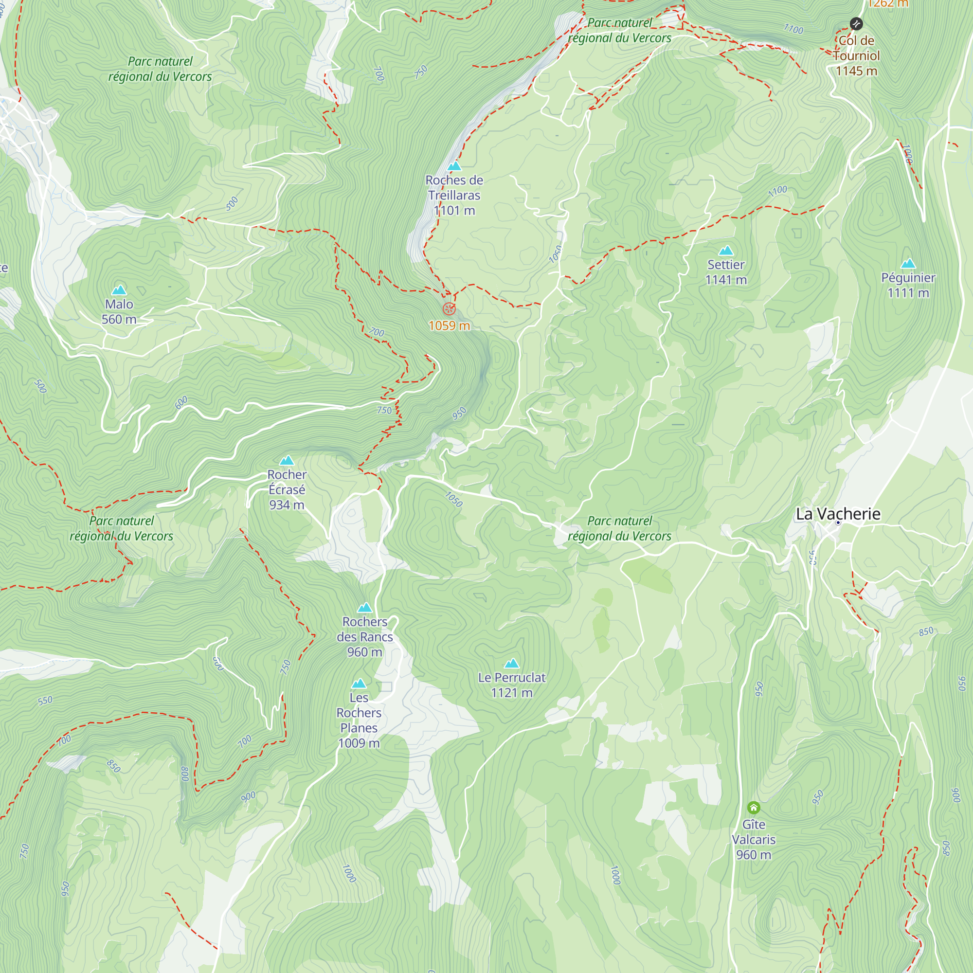 La Grange map