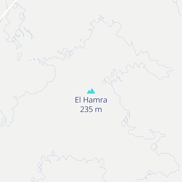 Map of El Hamra
