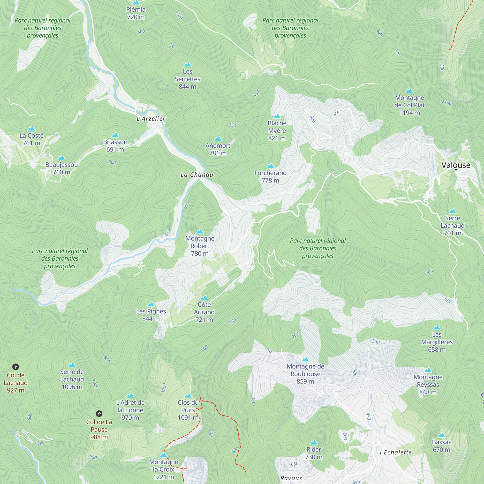 Auberge de Melandre map