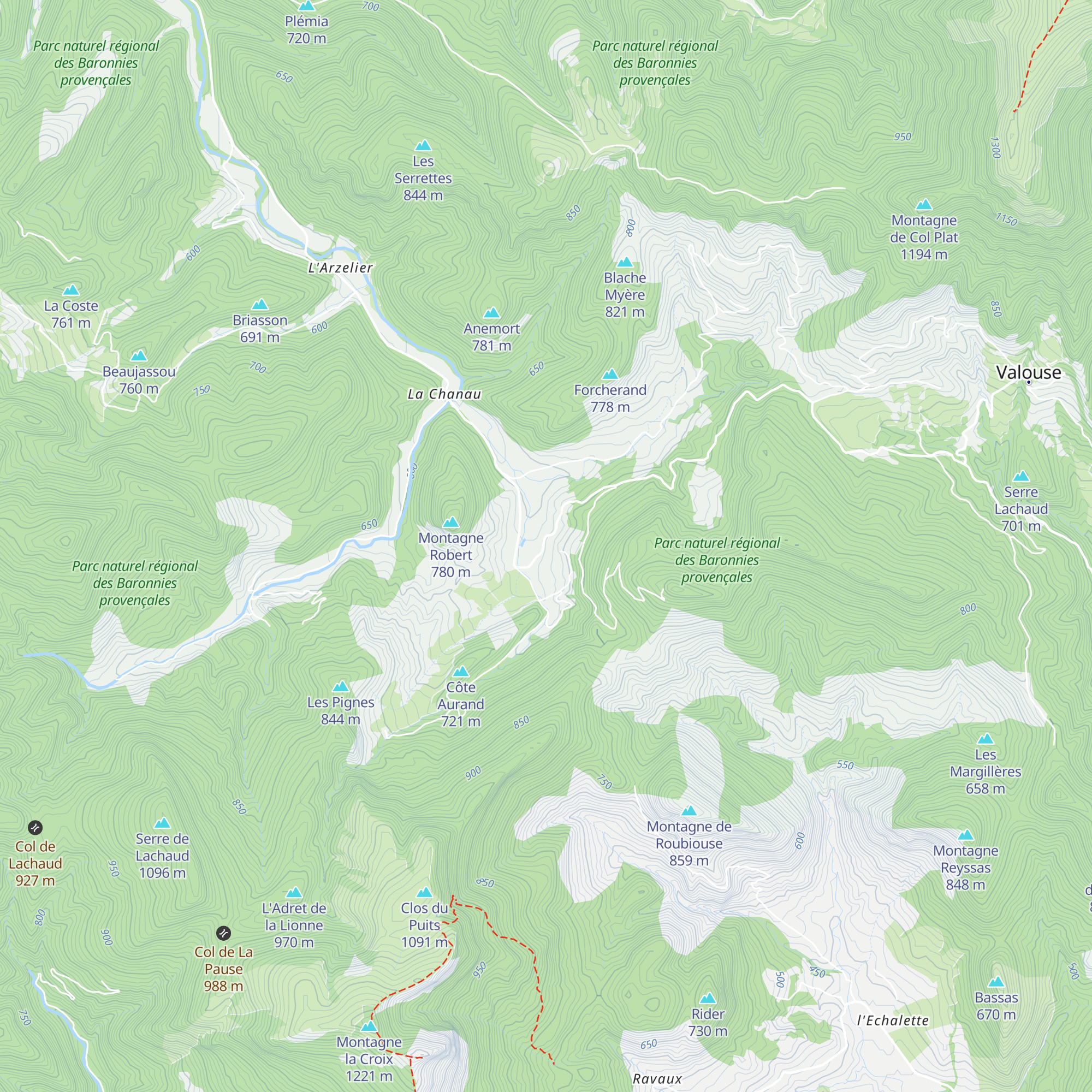 Auberge de Melandre map