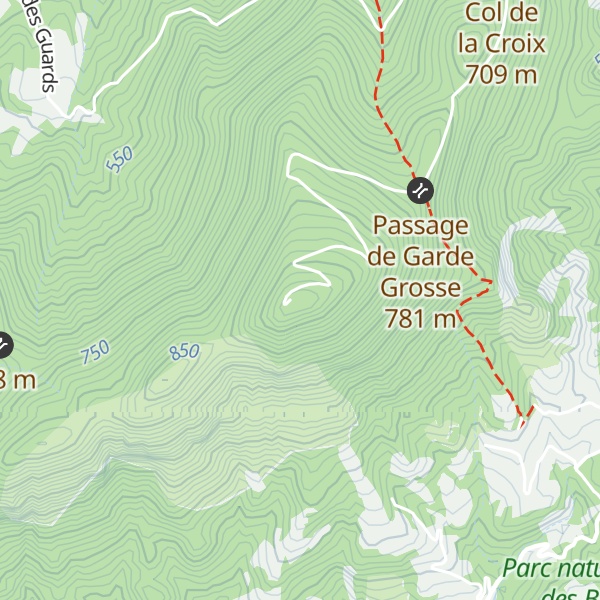 Map of Garde-Grosse
