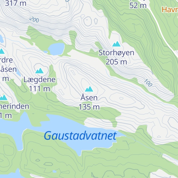 Map of Åsen