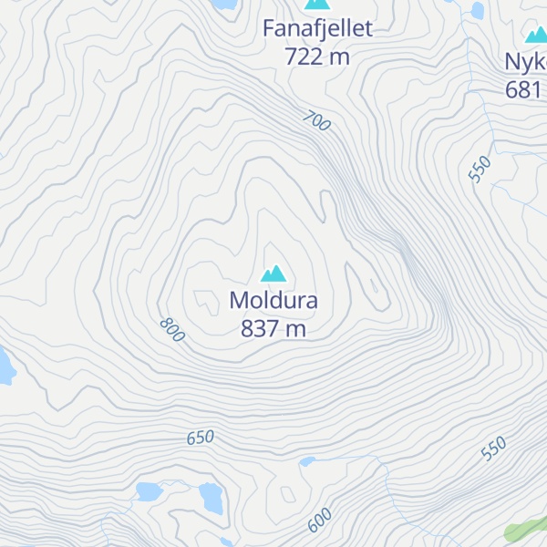 Map of Moldura